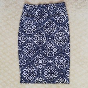 Tribal Cassie pencil skirt
